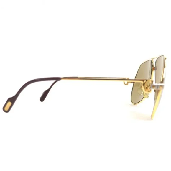 Cartier Vintage Santos De Two Bridge Teardrop Sunglasses - Picture 4 of 10